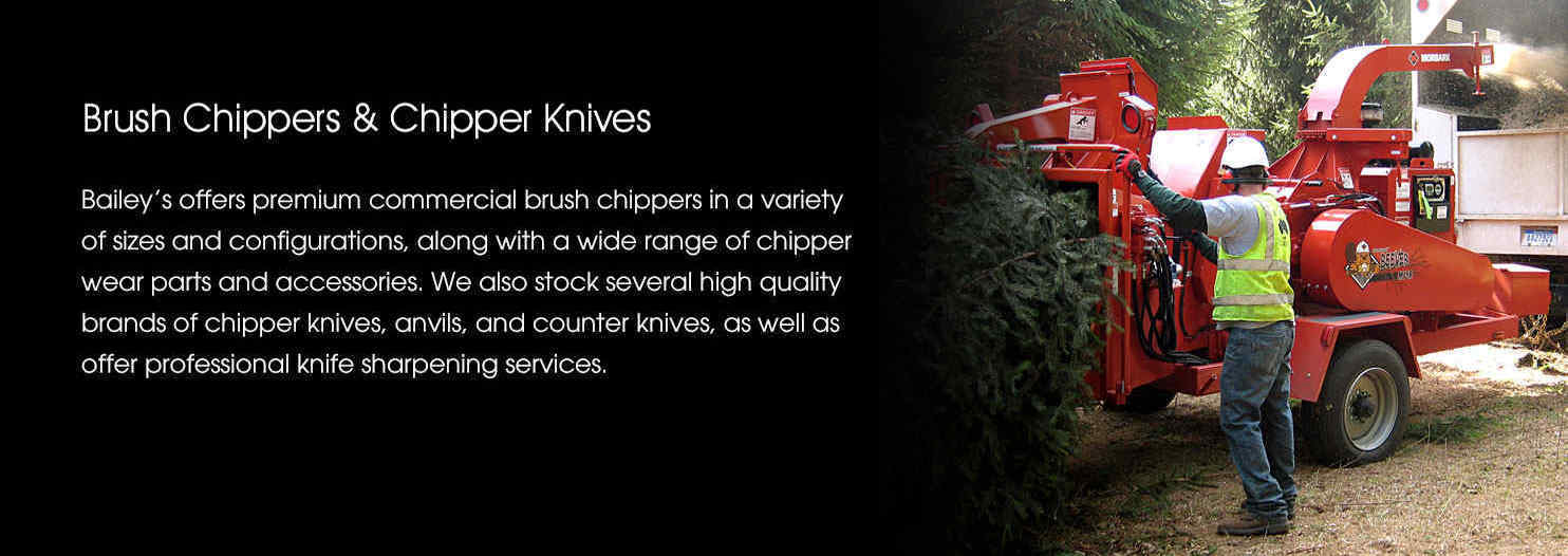 Brush Chippers & Chipper Knives