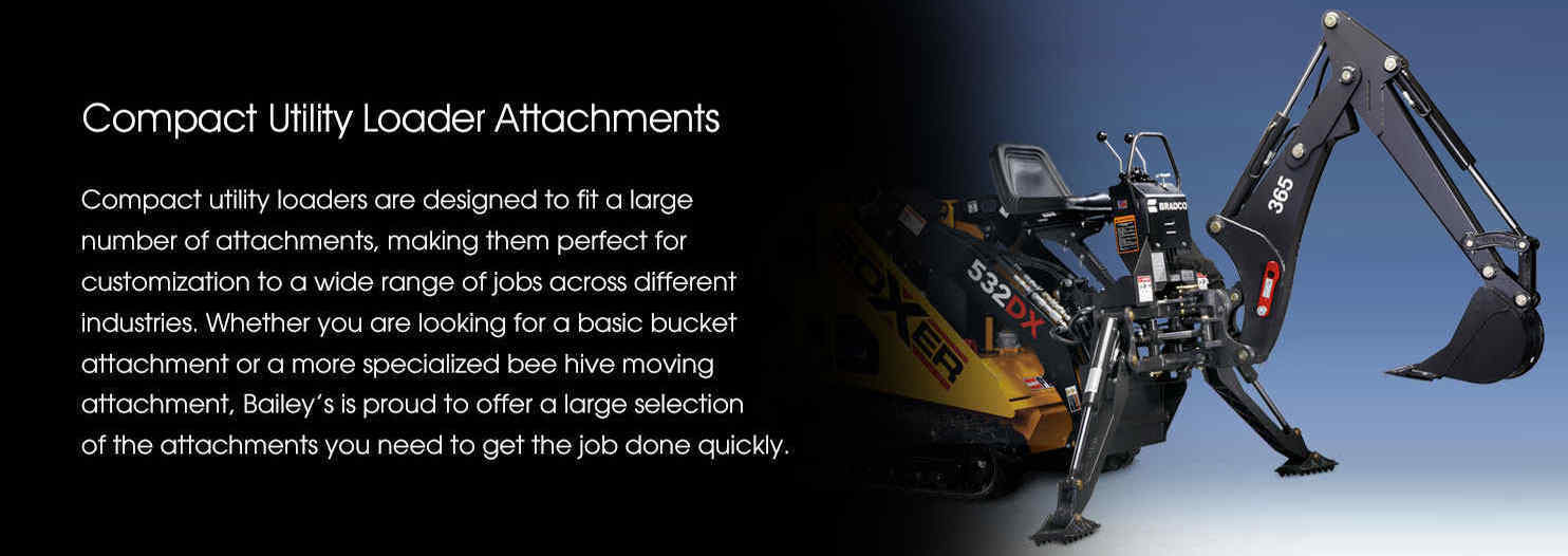 Compact Utility Loader Attachments