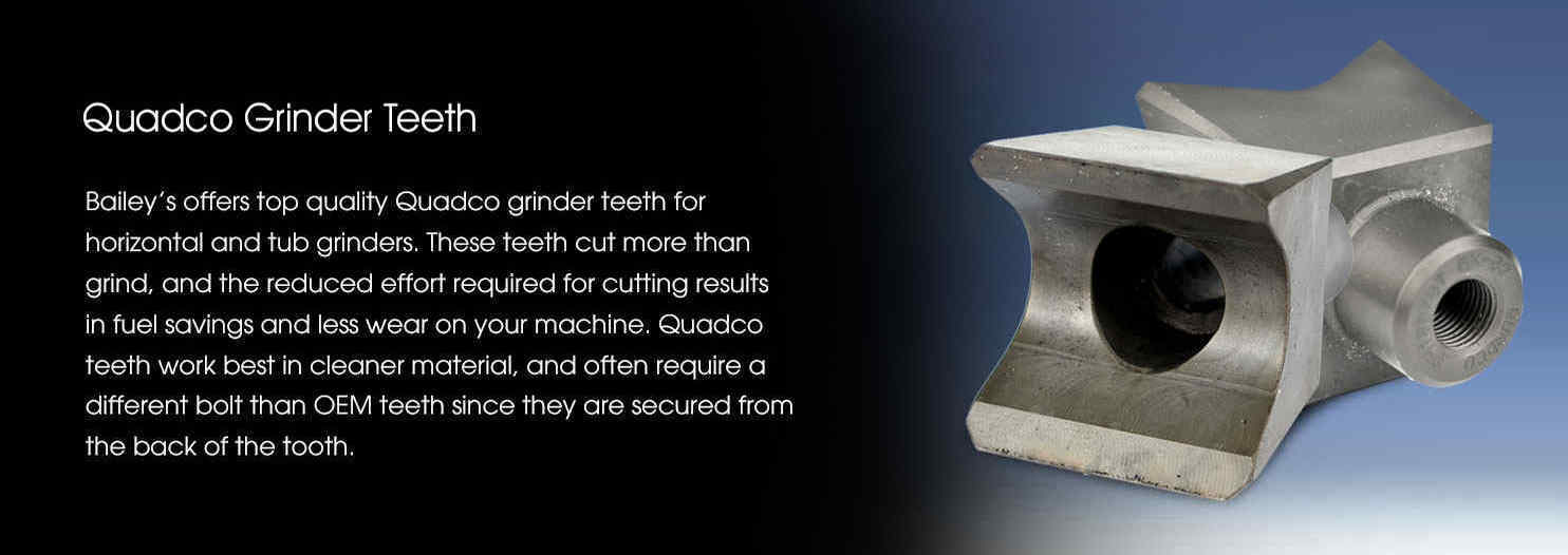 Quadco Grinder Teeth 