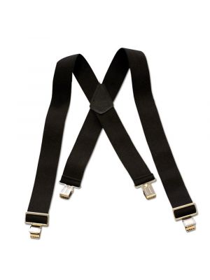 Bailey's Logger Wear Black Clip Suspenders