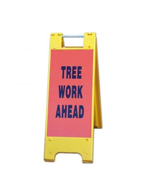 Tree Work Ahead Safety Sign