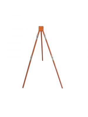 Dicke Safety Folding Tripod Stand for Roll Up Signs