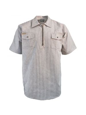 Prison Blues Short Sleeve Classic Hickory Shirt