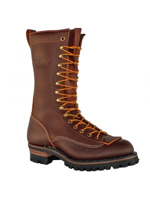 Red Dawg Lace-to-Toe Vibram Boots (Brown)