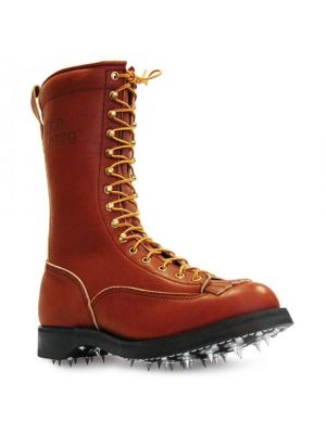 Red Dawg Lace-to-Toe Calk Boots (Brown)
