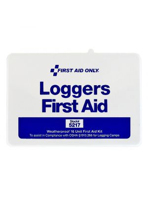 Loggers First Aid Kit (25 Person) Plastic Weatherproof Case