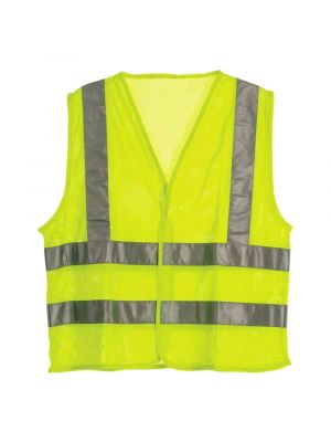 Berne Hi-Vis Class II Economy Mesh Safety Vest (Yellow)