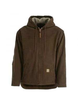 Berne HJ626 Sherpa Lined Hooded Work Coat