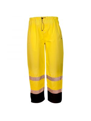 Dicke Class-E Hi-Vis Safety Rain Pants (Yellow)