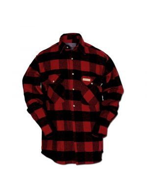Hickory Shirt Company Buffalo Flannel Button Plaid Shirt