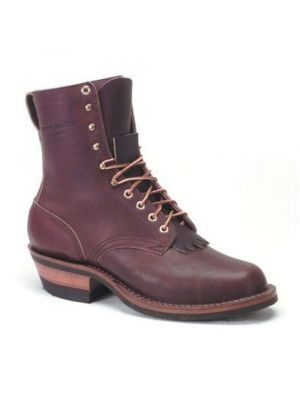 White’s 8” Stockman Mini-Vibram Boots (Brown)