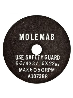 Molemab Resinoid Aluminum Oxide Grinding Wheels (5-3/4