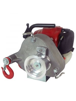 Portable Gas Powered Capstan Pulling Winch GX35 PCW3000 & Hunting Kit