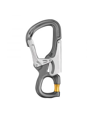 Petzl Eashook Open Carabiner with Gated Connection Point