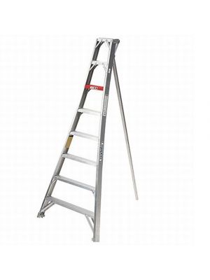 Stokes Heavy-Duty Tripod Orchard Ladder with Chain - 12'