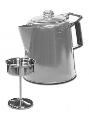 Stainless Steel Percolator Coffee Pot-28 Cup