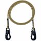 ArborMAX Tri-Tech Lanyard with Two Aluminum Rope Snaps