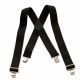 Bailey's Logger Wear Clip Suspenders (Black)