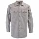 Prison Blues Long Sleeve Button Hickory Shirt