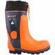 Husqvarna Rubber Waterproof Logger Boots (Size 10) Orange