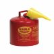 Eagle 5 Gallon Type I Steel Safety Gas Can (Red) CARB Approved